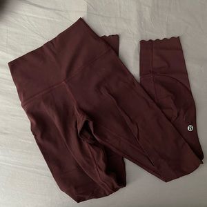 Lululemon Align Scallop inseam 25”